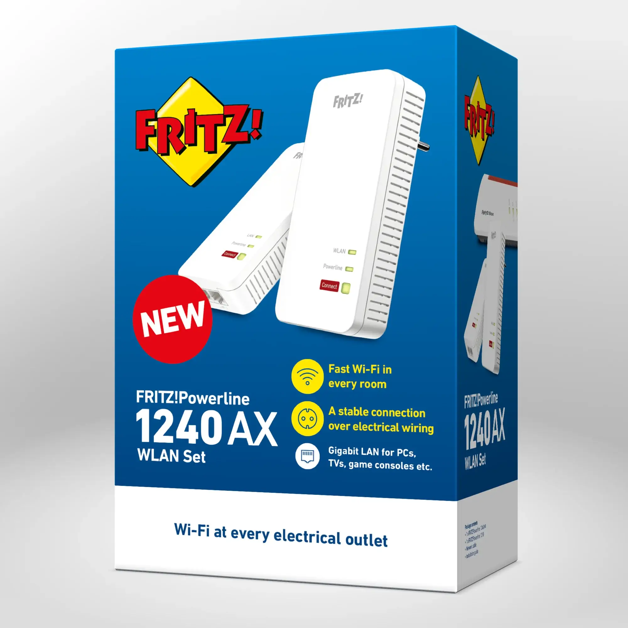 FRITZ!Powerline 1240 AX WLAN Set - Image 3